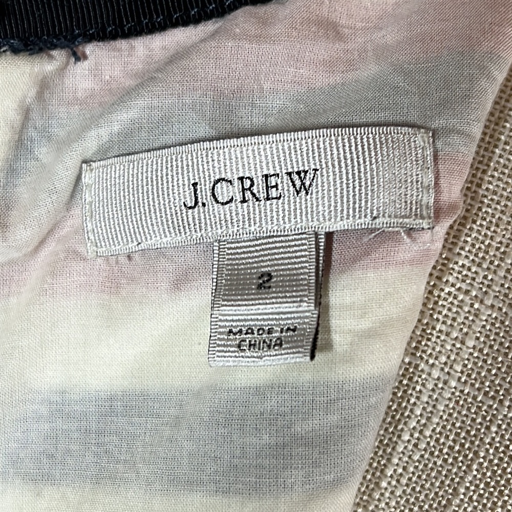 J Crew Women’s Sleeveless Striped Dress Size 2 - Picture 7 of 7